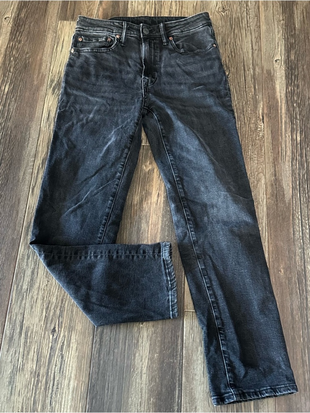 American Eagle airflex + black denim jeans men’s 29x32 AEO